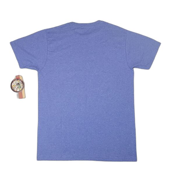 New! Retro Brand Tokyo Dachi BYU Graphic T-Shirt Mens Medium Blue Cougars‎ - Picture 2 of 7